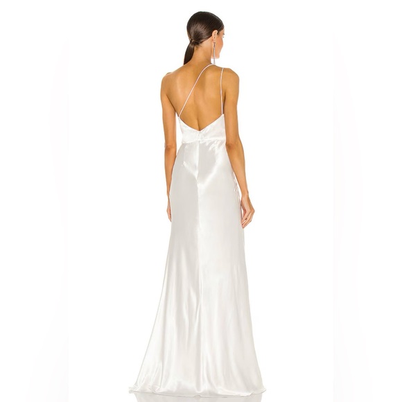 CLOSET CLOSING Sau Lee Hailey Gown in Ivory Sz 2 Revolve - Picture 3 of 9